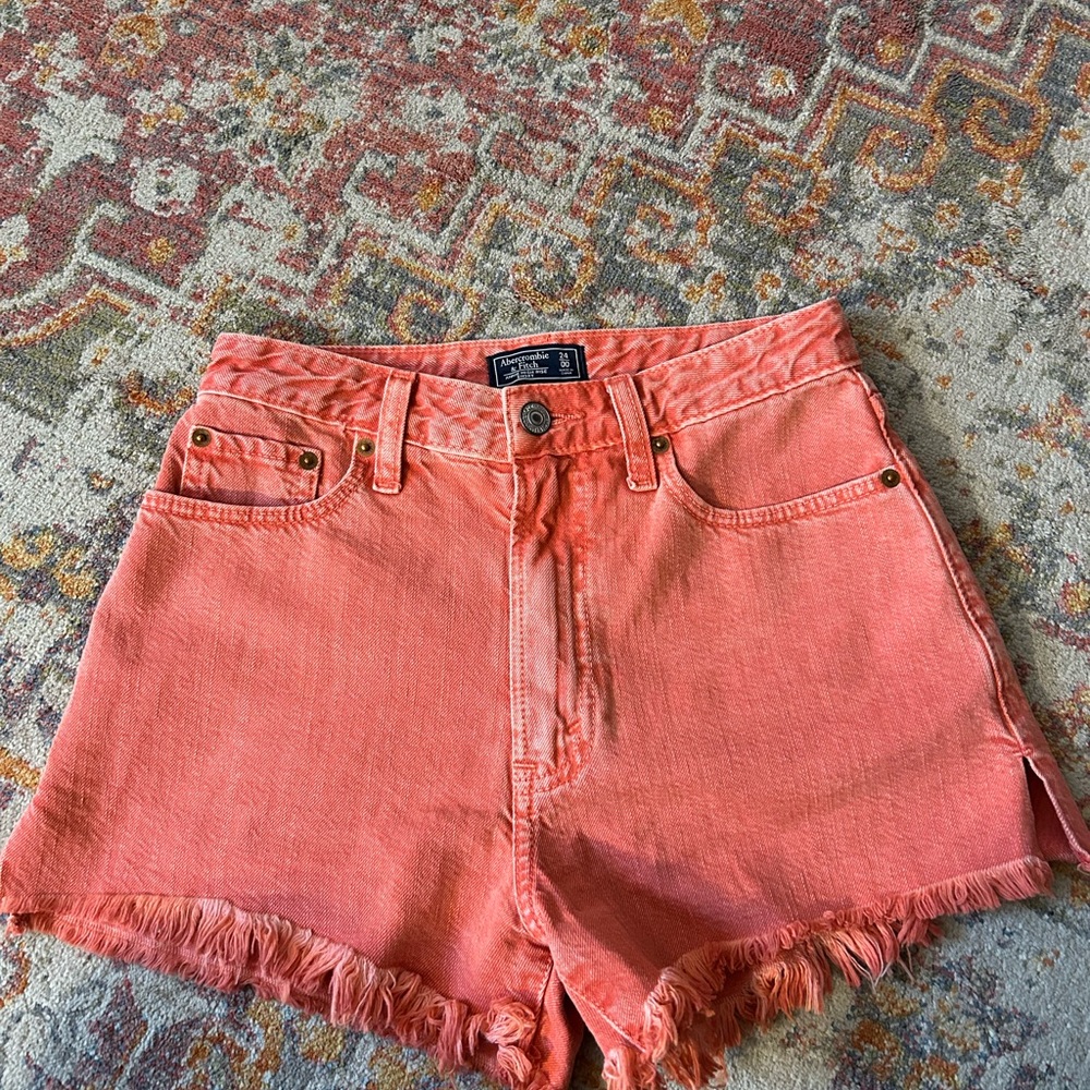Abercrombie and fitch Annie high rise short